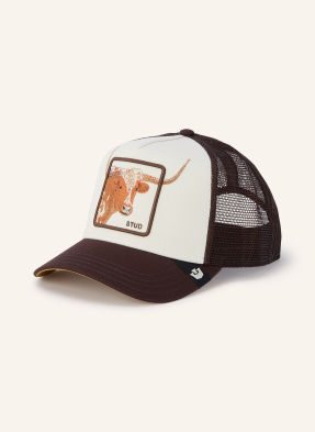 Goorin Bros. Cap Over The Line Longhorn tmavě hnědá / krémová