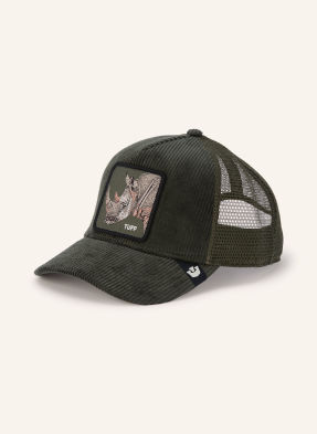 Goorin Bros. Kordová Čepice Corduroy Tuff tmavě zelená