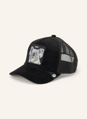 Goorin Bros. Cap Corduroy Dope černá / šedá / zelená