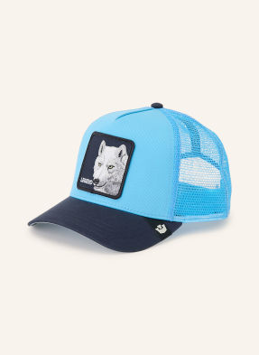 Goorin Bros. Cap Legend Wolf Trucker tmavě modrá / světle šedá / tmavě modrá