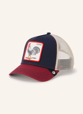 Goorin Bros. Cap Rooster Trucker tmavě modrá / krémová / tmavě červená
