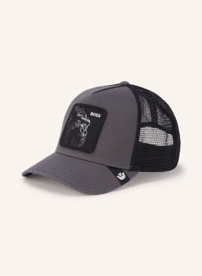 Goorin Bros. Cap The Boss Trucker tmavě šedá / černá