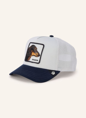 Goorin Bros. Cap Suede Shadow tmavě modrá