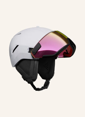 Atomic Lyžařská Helma Savor Gt Visor Hd bílá / růžová