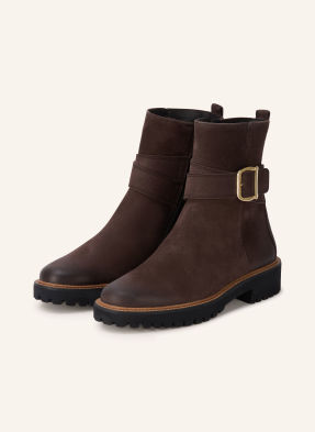 Paul Green Boots tmavě hnědá