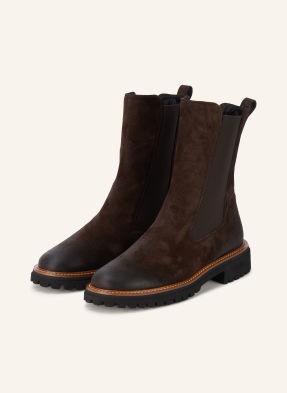 Paul Green Chelsea Boots tmavě hnědá
