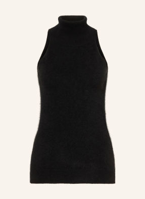 Mm By Max Mara Pletený Top Panfilo S Kašmírem černá