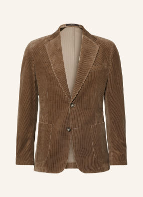 Windsor. Kordové Sako Giro Comfort Fit hnědá