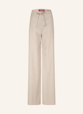 Max Mara Studio Marlene Kalhoty Recente béžová