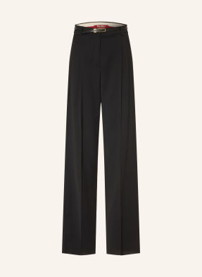 Max Mara Studio Marlene Kalhoty Abetaia černá