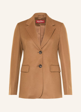 Max Mara Studio Blejzr Volpino světle hnědá