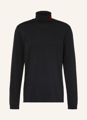 Hugo Rollkragenshirt Derollo schwarz
