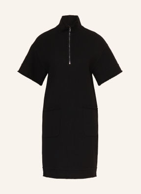 Max Mara Tweedové Šaty Savana černá