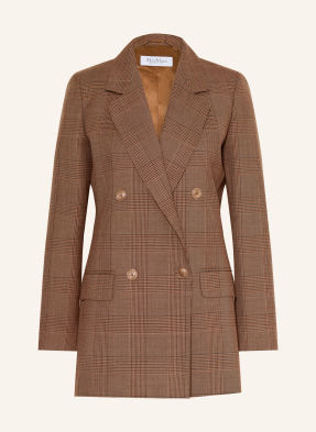Max Mara Dlouhý Blejzr Astrale velbloudí / tmavě hnědá