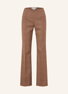 Max Mara Kalhoty Pepato hnědá / světle hnědá / černá