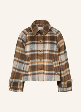 Neo Noir Kastenjacke Quinn braun