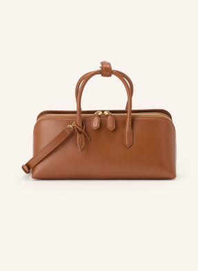 Alaïa Schultertasche Delta Small braun