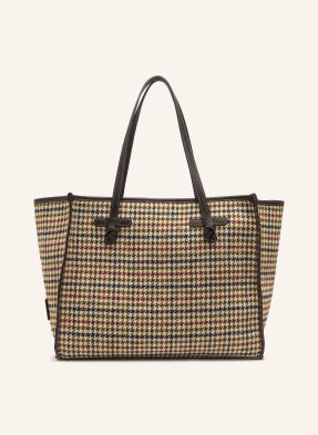 Gianni Chiarini Shopper Marcella S Pouzdrem krémová / tmavě hnědá / khaki