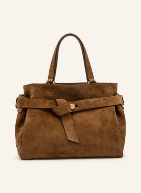 Gianni Chiarini Shopper Miranda Medium koňaková / zlatá