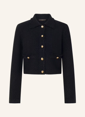 Windsor. Strickjacke schwarz