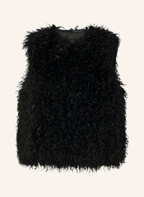 Joop! Kunstfell-Weste Venus schwarz