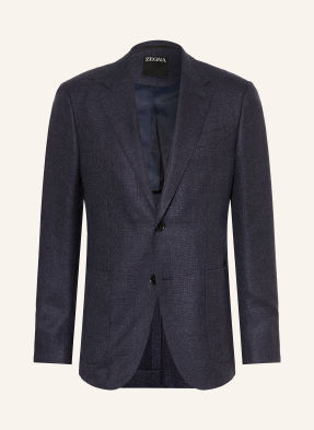 Zegna Sako Regular Fit tmavě modrá