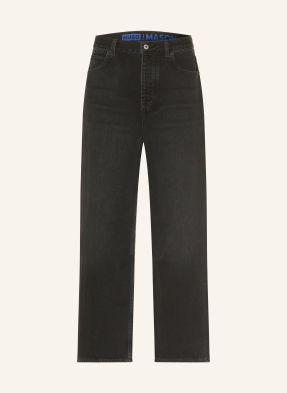 Hugo Džíny Mason, Volný Střih Baggy Fit 026 dark grey