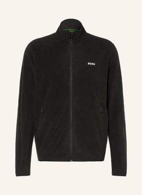 Boss Fleecejacke Active schwarz