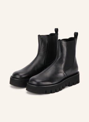 Agl Chelsea Boots Luggie Beat tmavě hnědá