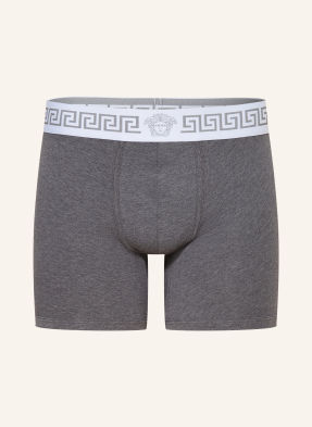 Versace Boxerky šedá / bílá
