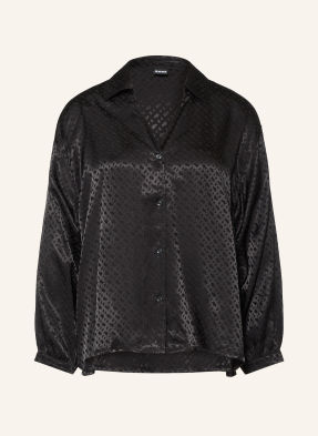 Boss Schlafshirt Aus Jacquard schwarz