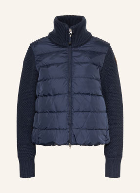 Parajumpers Péřová Bunda Mooonie 2.0 Z Kombinace Materiálů tmavě modrá