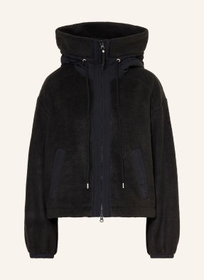 Parajumpers Bunda Z Plyšové Kožešiny Kisha V Kombinaci Materiálů černá