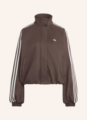 Adidas Originals Blouson In Lederoptik braun
