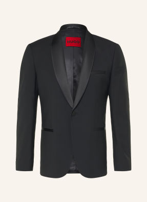 Hugo Smokingové Sako Arti Extra Slim Fit 001 black