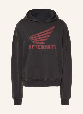 Reternity Mikina S Kapucí Aero tmavě šedá / tmavě červená