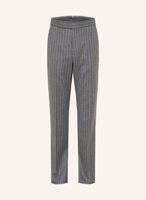 Tom Ford Kalhoty Regular Fit šedá / bílá