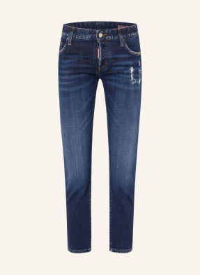 dsquared2 Džíny V Rozthaném Stylu Jenna 470 navy blue