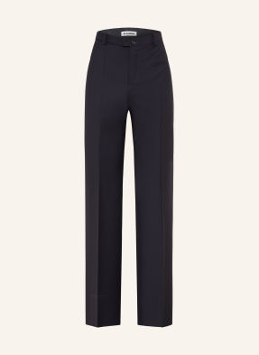 Jil Sander Oblekové Kalhoty, Střih Regular Fit 402 dark blue