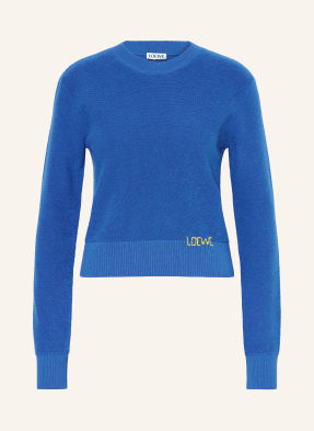 Loewe Pullover blau