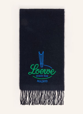 Loewe Šála Z Alpaky tmavě modrá