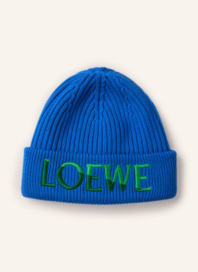 Loewe Mütze blau