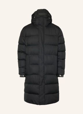 Boss Prošívaný Kabát Carpa černá