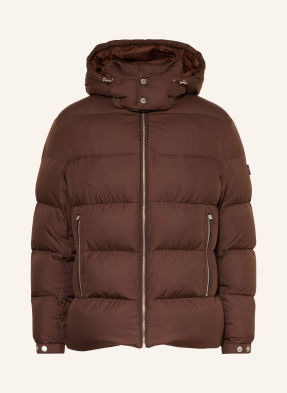 Boss Steppjacke Colter Mit Abnehmbarer Kapuze braun