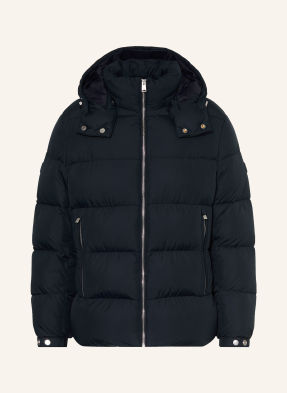 Boss Steppjacke Colter Mit Abnehmbarer Kapuze blau