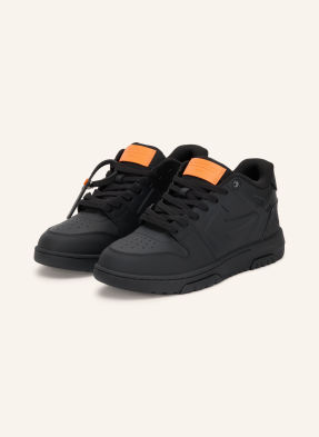 Off-White Sneakersy Out Of Office černá / neonově oranžová