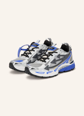 Off-White Sneakersy Be Right Back světle šedá / tmavě šedá / modrá