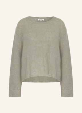 American Vintage Pullover Vitow Mit Alpaka gruen