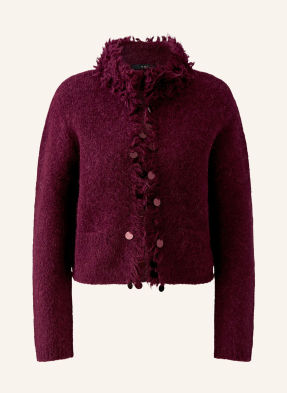 Oui Jacke Mit Alpaka rot