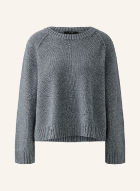 Oui Pullover grau